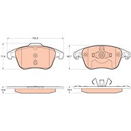 TRW Brake Pads GDB2025 - Brake Pads