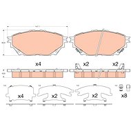 TRW Brake Pads GDB3611 - Brake Pads