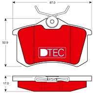 TRW Brake Pads GDB1330DTE - Brake Pads