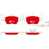 TRW Brake Pads GDB1550DTE - Brake Pads