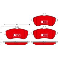 TRW Brake Pads GDB1736DTE - Brake Pads