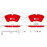 TRW Brake Pads GDB1768DTE - Brake Pads