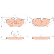 TRW Brake Pads GDB2050 - Brake Pads