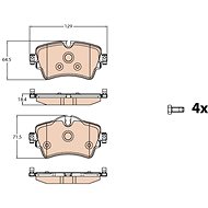 TRW Brake Pads GDB2087 - Brake Pads