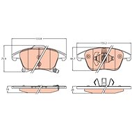 TRW Brake Pads GDB2092 - Brake Pads