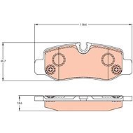 TRW Brake Pads GDB2102 - Brake Pads