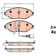 TRW Brake Pads GDB2114 - Brake Pads