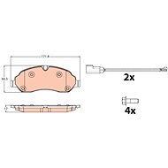 TRW Brake Pads GDB2117 - Brake Pads
