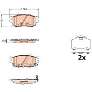 TRW Brake Pads GDB3626 - Brake Pads