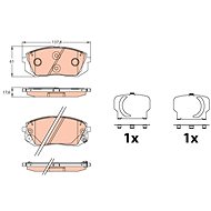 TRW Brake Pads GDB3642 - Brake Pads