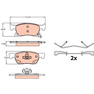 TRW Brake Pads GDB2138 - Brake Pads