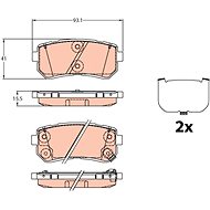 TRW Brake Pads GDB3636 - Brake Pads