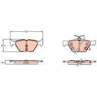 TRW Brake Pads GDB3639 - Brake Pads