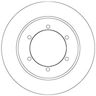 TRW Brake disc DF6790, set of 2 - Brake Disc