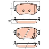 TRW Brake Pads GDB3632 - Brake Pads