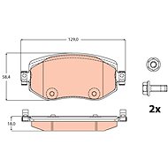 TRW Brake Pads GDB2175 - Brake Pads