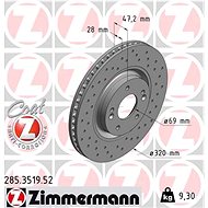 ZIMMERMANN Brake Disc 285.3519.52 - Brake Disc
