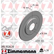 ZIMMERMANN Brake Disc 285.3526.20 - Brake Disc