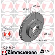 ZIMMERMANN Brake Disc 400.6476.20 - Brake Disc