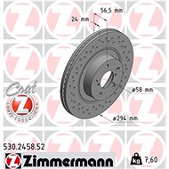 ZIMMERMANN Brake Disc 530.2458.52 - Brake Disc