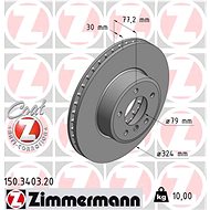ZIMMERMANN Brake Disc 150.3403.20 - Brake Disc