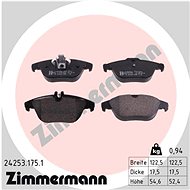 ZIMMERMANN Brake Pads 24253.175.1 - Brake Pads