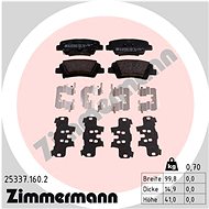 ZIMMERMANN Brake Pads 25337.160.2 - Brake Pads
