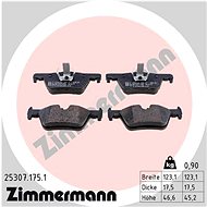 ZIMMERMANN Brake Pads 25307.175.1 - Brake Pads
