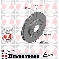 ZIMMERMANN Brake Disc 285.3527.20 - Brake Disc