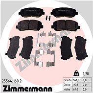 ZIMMERMANN Brake Pads 25564.160.2 - Brake Pads