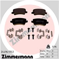 ZIMMERMANN Brake Pads 24496.170.2 - Brake Pads