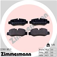 ZIMMERMANN Brake Pads 22101.185.1 - Brake Pads