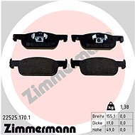 ZIMMERMANN Brake Pads 22525.170.1 - Brake Pads