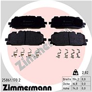 ZIMMERMANN Brake Pads 25861.170.2 - Brake Pads