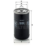 MANN-FILTER W950/7 - Oil Filter