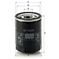 MANN-FILTER W713/29 - Oil Filter
