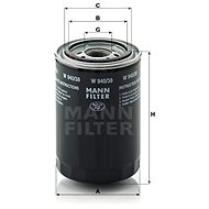 MANN-FILTER W940/38 - Olejový filtr