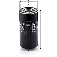 MANN-FILTER WP1169 - Oil Filter