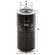MANN-FILTER W1170/15 - Olejový filtr