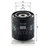 MANN-FILTER W11008 - Olejový filtr