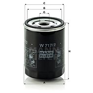 MANN-FILTER W717/2 - Oil Filter