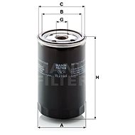 MANN-FILTER W719/4 - Olejový filtr