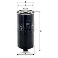 MANN-FILTER W1170/13 - Olejový filtr