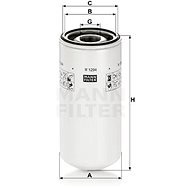 MANN-FILTER W1294 - Olejový filtr