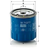 MANN-FILTER W712/11 - Oil Filter