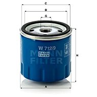 MANN-FILTER W712/9 - Oil Filter