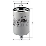 MANN-FILTER WK713 - Fuel Filter