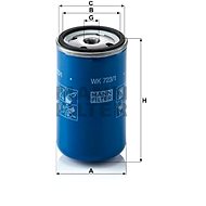 MANN-FILTER WK723/1 - Fuel Filter
