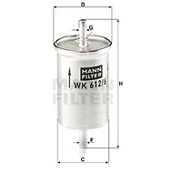 MANN-FILTER WK612/6 - Fuel Filter