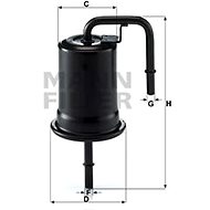 MANN-FILTER WK614/45 - Fuel Filter